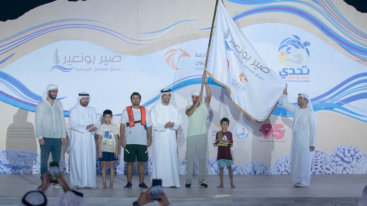 81 ships compete in Sir Bani Yas race
