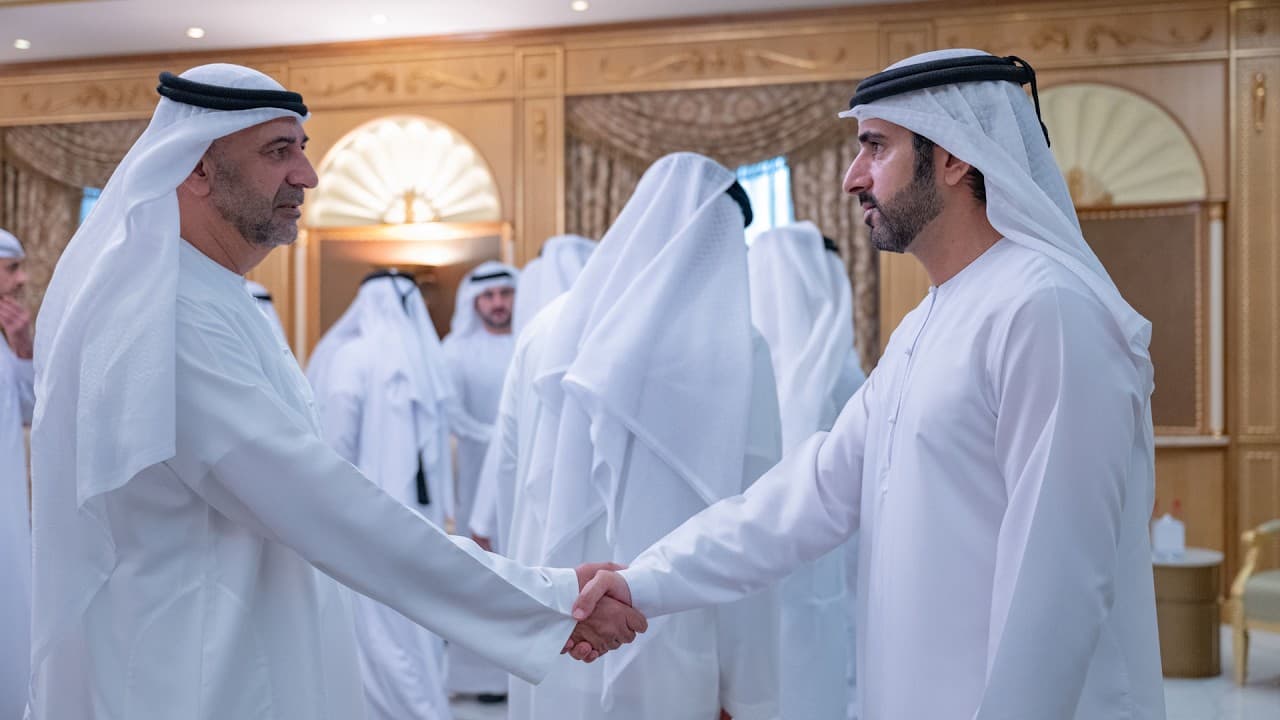 Hamdan and Maktoum bin Mohammed mourn Ahmed bin Rashed