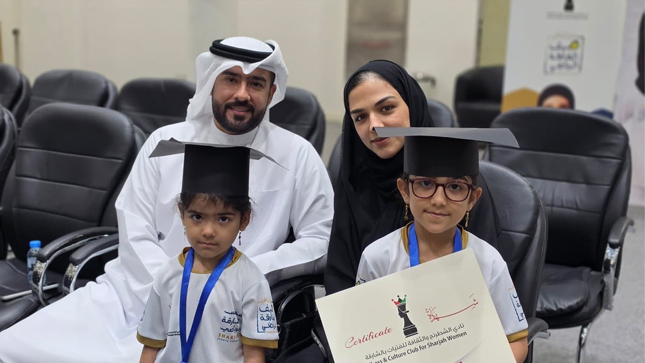 Girls' Chess Club in Sharjah wraps up program