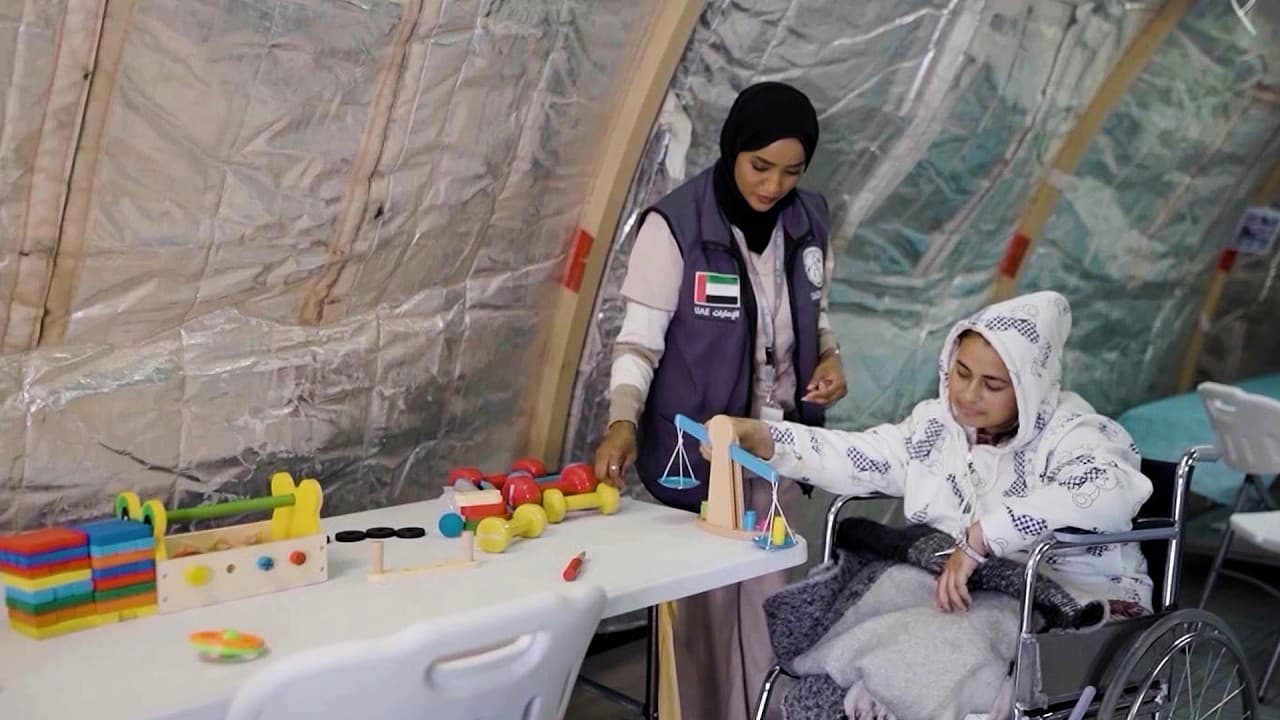 مشاركة نسائية إماراتية في الفارس الشهم 3 لدعم غزة