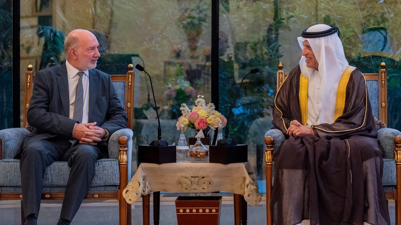 Saud bin Saghir hosts Mexican business leaders