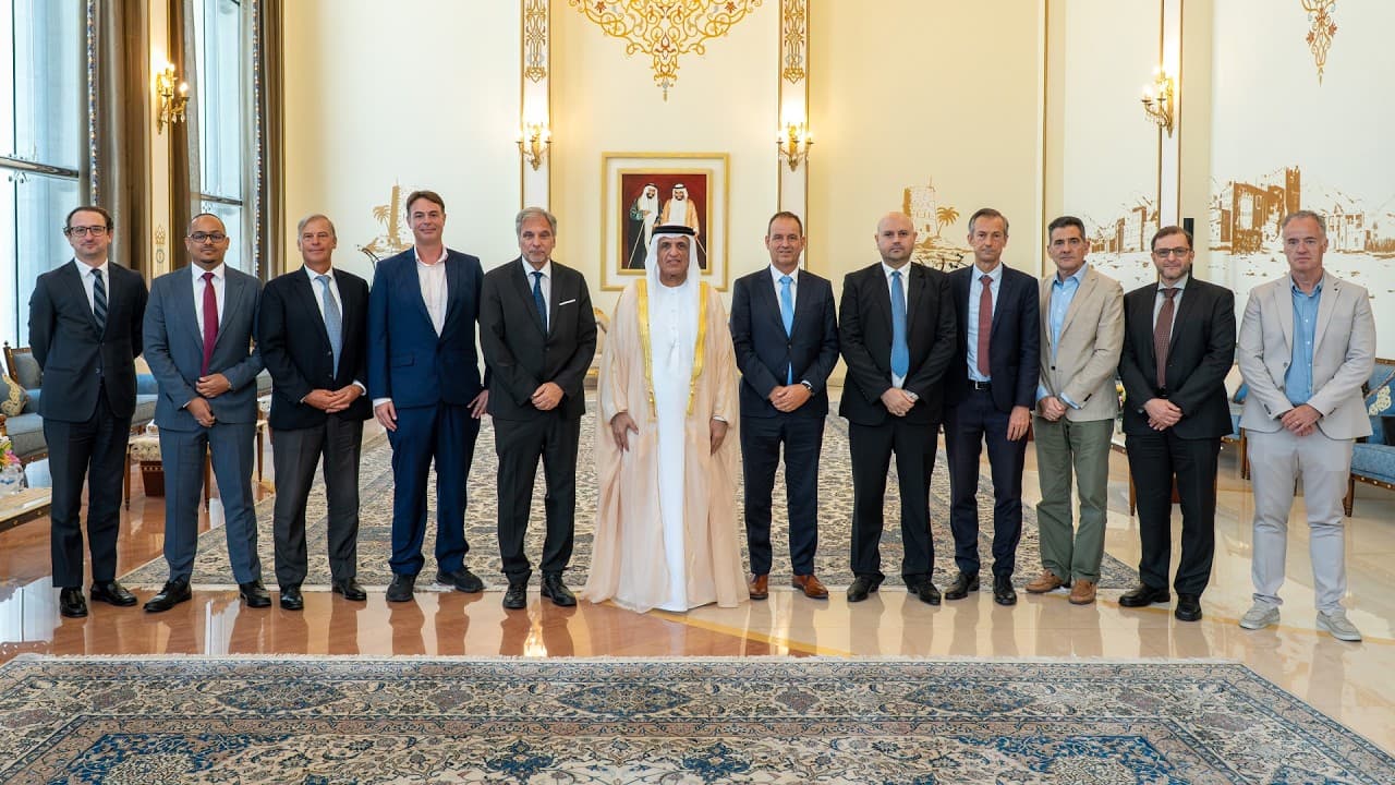 Saud bin Saqr Meets Dutch Water Experts