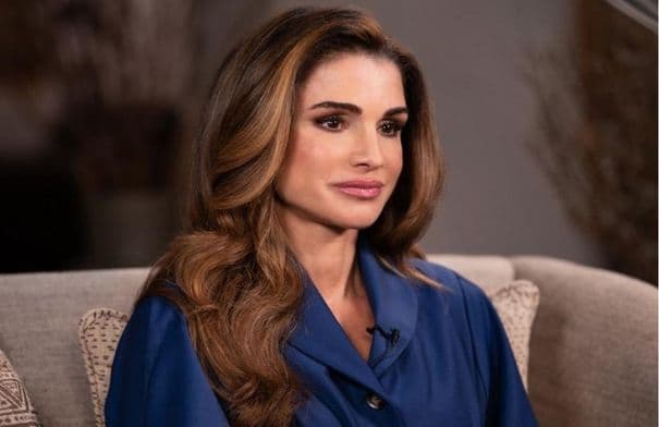 الملكة رانيا تعبر عن دعم السعودية