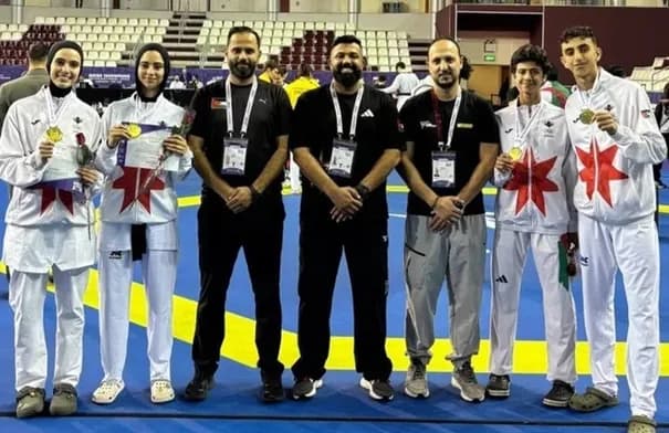 Jordan wins four medals at Qatar Taekwondo