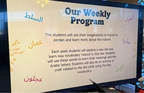 Jordanian-American Council Offers Free Arabic Classes