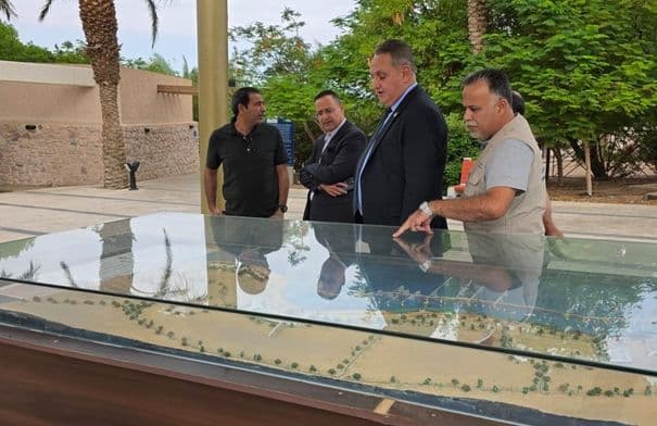 Enviro Minister Meets Aqaba Chair on Cooperation