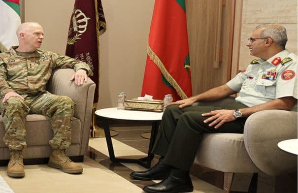 Lieutenant General Al-Harasiss Meets US Land Commander