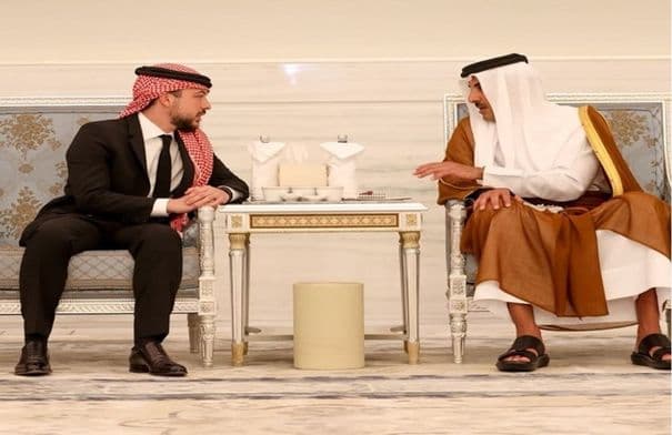 Crown Prince Offers Condolences to Emir of Qatar on Sheikh Hamad's Death