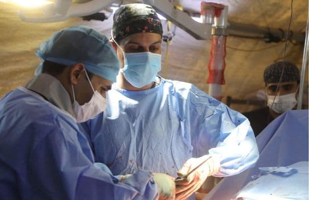 Jordanian Field Hospital in South Gaza performs two life-saving procedures for patients