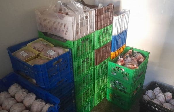 Al Zarqa confiscates and destroys non-edible food