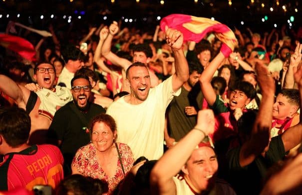 Spain celebrates 2026 World Cup victory