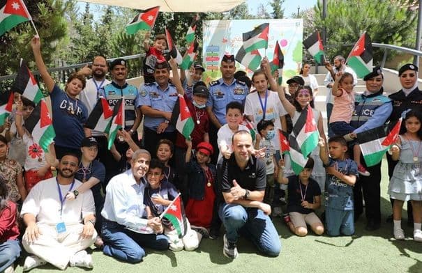 Community policing leads traffic safety campaign at King Hussein Cancer Center