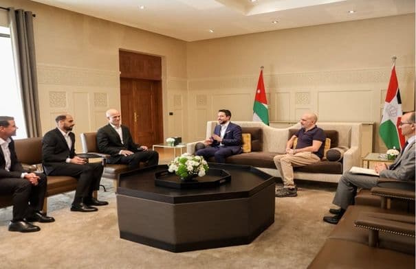 ولي العهد يلتقي الحكام الأردنيين بعد كأس العالم