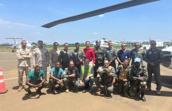 Jordanian forces rescue plane crew in Congo