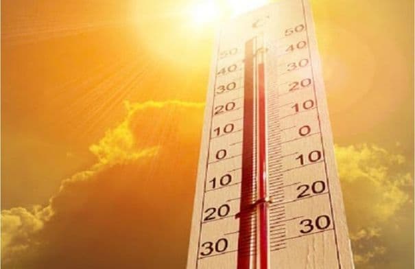 Today’s highest temperature in the Kingdom