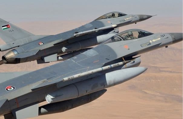 بيان من قيادة سلاح الجو الأردني