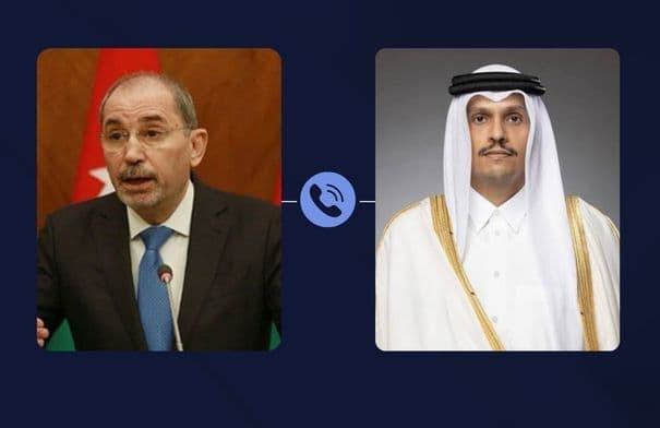 Al-Safadi and Qatari official discuss regional de-escalation