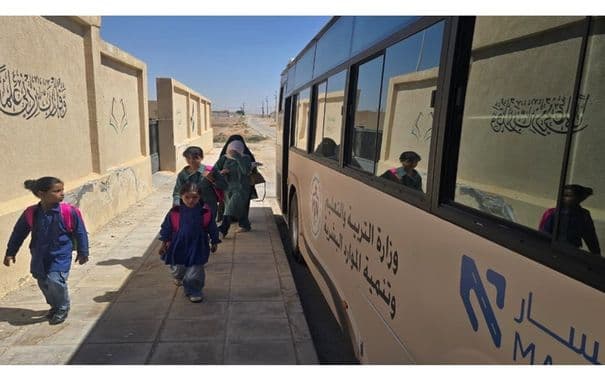 120 buses start free student transport in southern desert