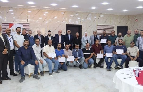 Amman Industry trains 18 metal welders