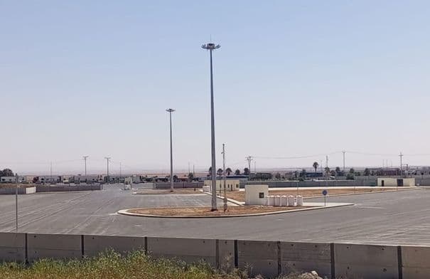 الأشغال تكتمل بساحة انتظار الشاحنات بجابر