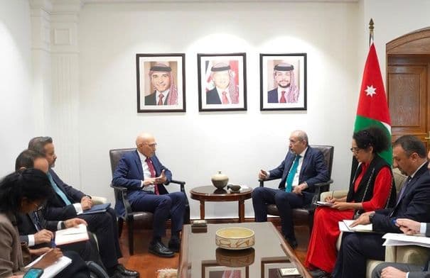 الصفدي يلتقي تورك لتعزيز حقوق الإنسان