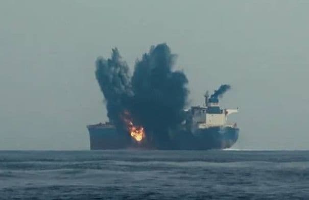 Houthis attack Saudi oil tanker