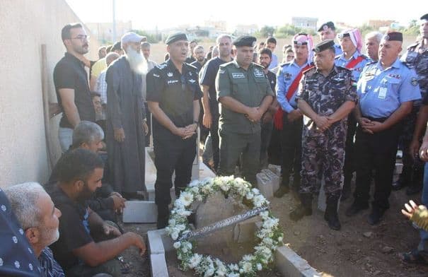 الامن يُعزي برقيب زياد عبابنة