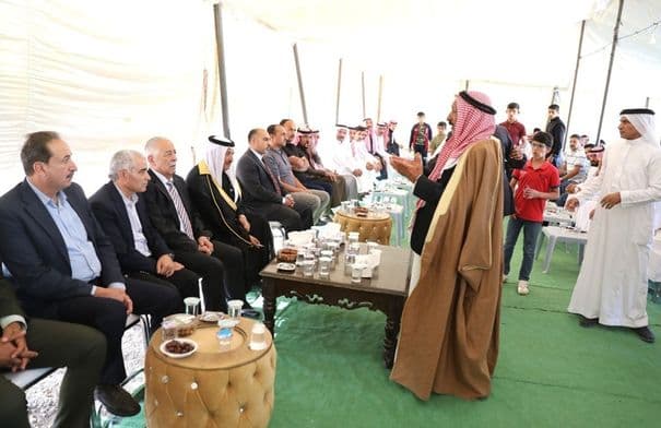 Al-Eisawi offers tribes condolences