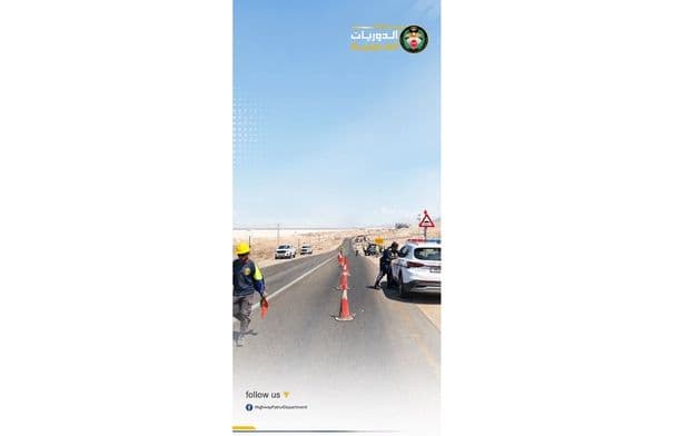 Traffic changes on Al-Ghour as-Safi road to Aqaba