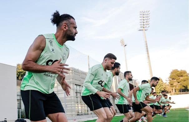 المنتخب الأردني يجهز لمواجهة سوريا وديا