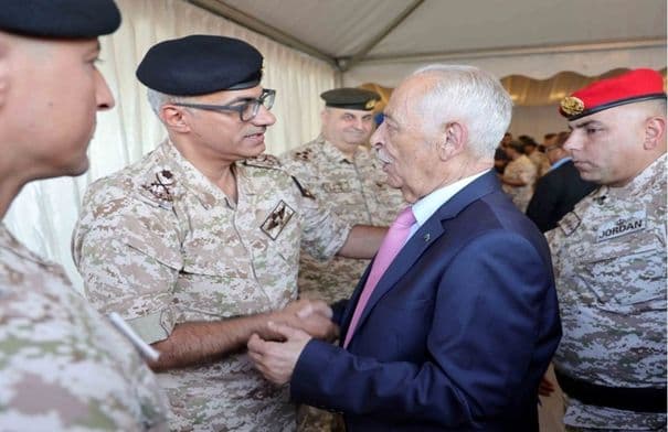 الحراسيس يتلقى تهاني تعيينه رئيسا للأركان
