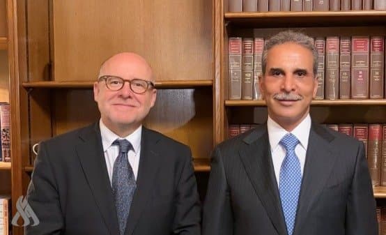 رئيس مجلس القضاء البريطاني والمدعي العام يبحثان تعزيز التعاون القانوني
