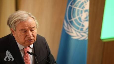Guterres warns that resuming hostilities between Washington and Tehran would lead to disaster