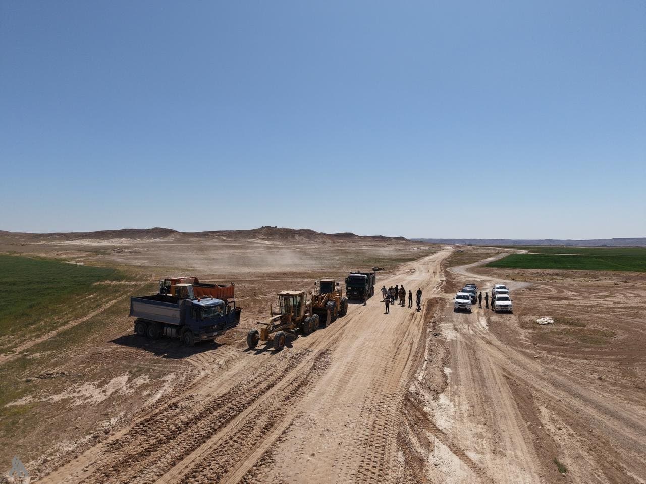 Iraqi Deputy Governor of Rawa: 50% of Security Barrier Project Completed to Expand Road Access for Agricultural Contracts
