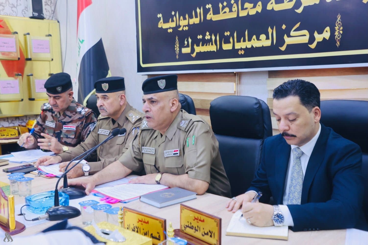 Al-Diwaniya Police announce details of their special plan for the Arbaeen pilgrimage