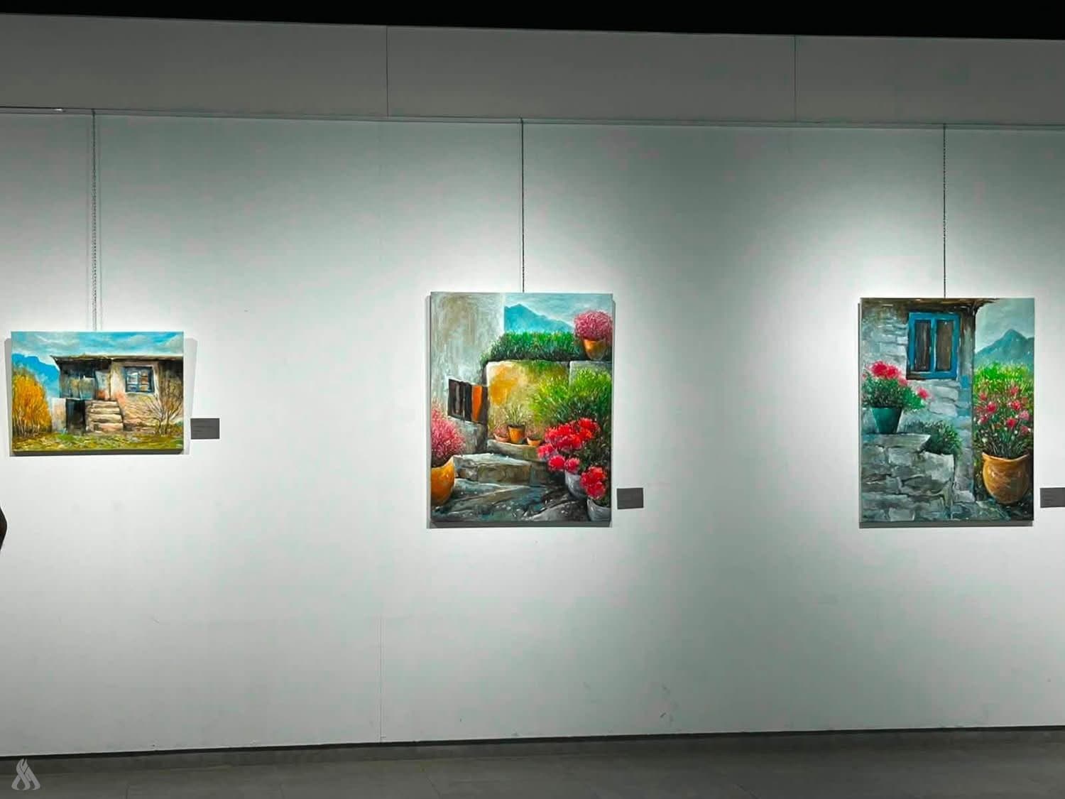 Artist debuts seventh exhibit with 28 Kurdistan scenes