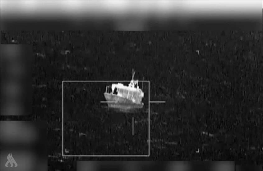 U.S. Navy seizes drug ship in Pacific