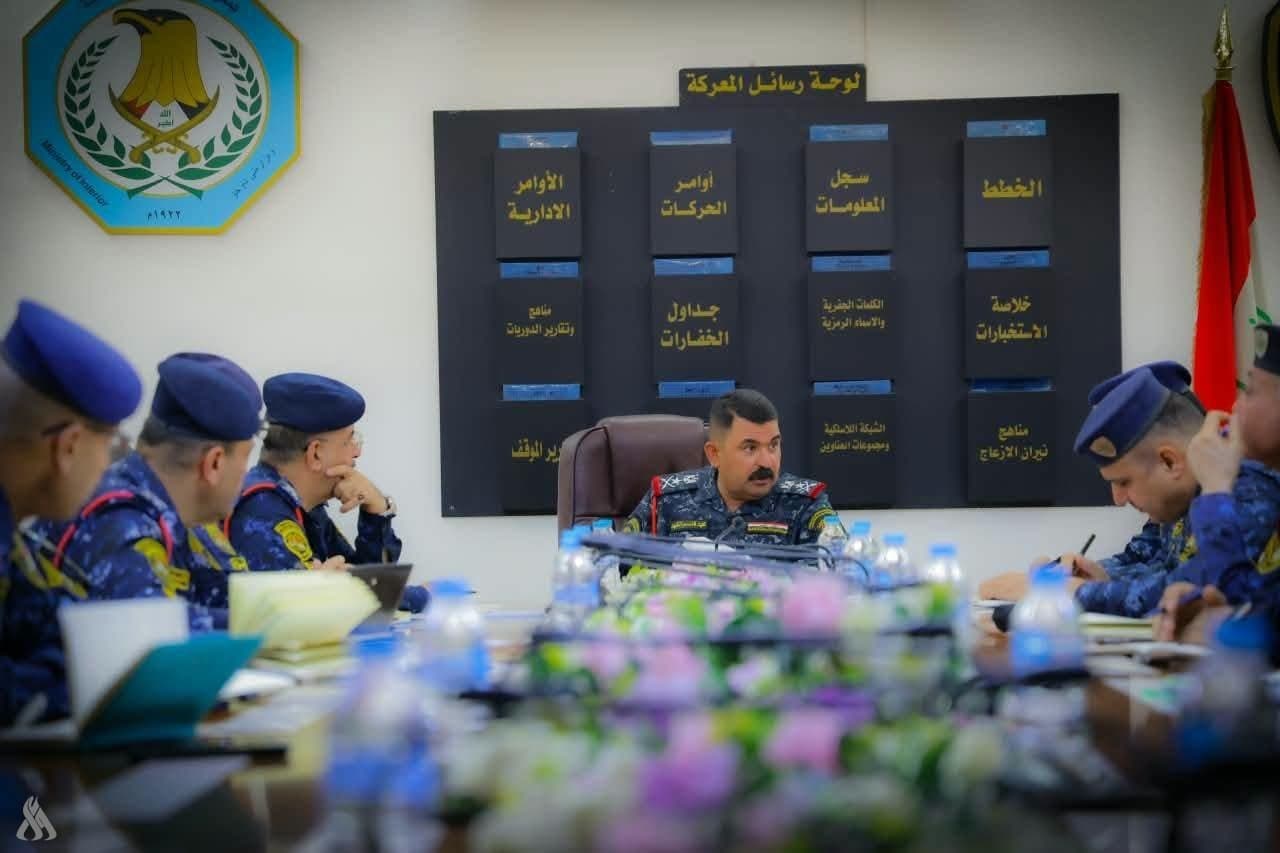 قائد الشرطة الاتحادية يؤكد أهمية الاستعداد القتالي