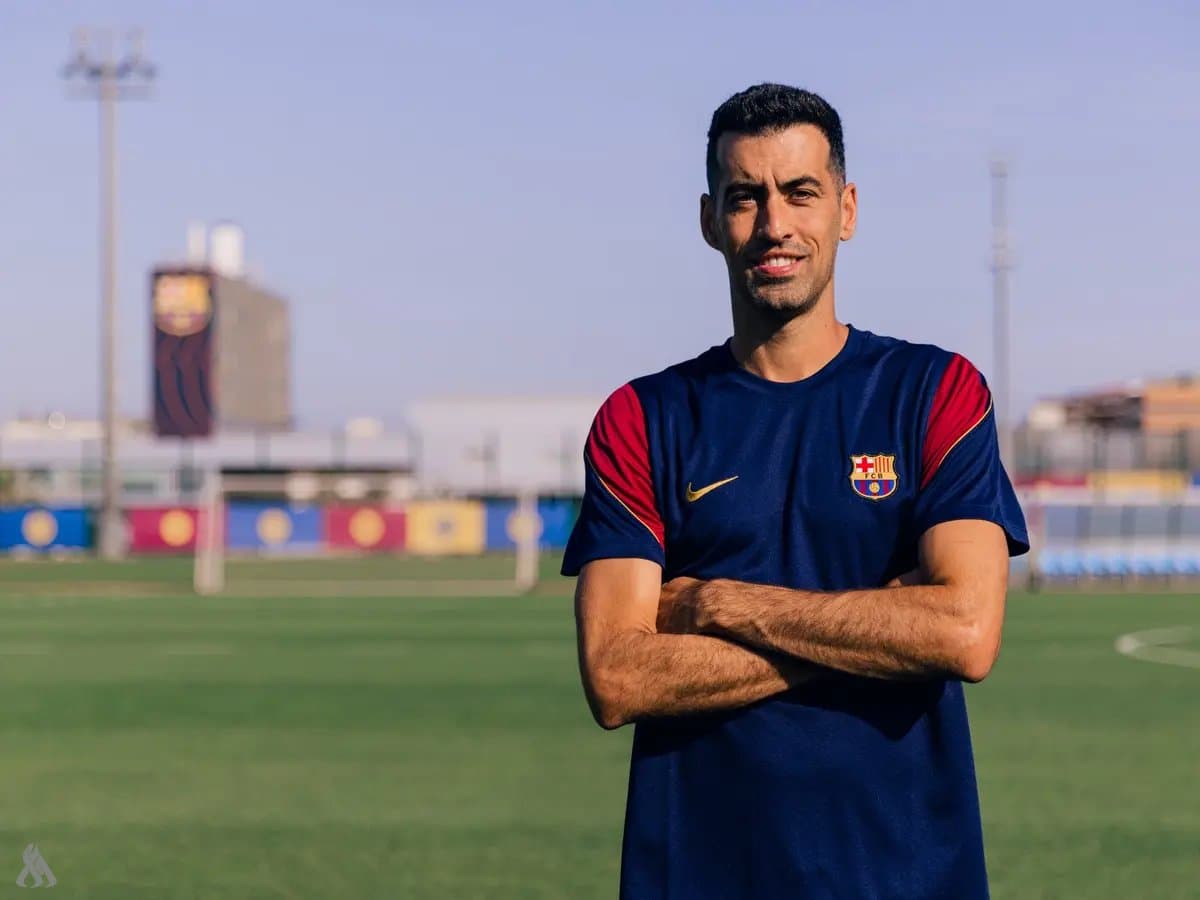 بوسكيتس يبدء مرحلة جديدة مع برشلونة