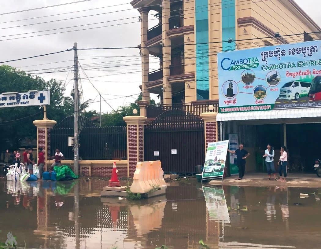 Cambodia Floods Displace Thousands