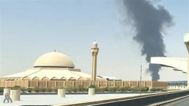 Smoke observed near Riyadh Airport