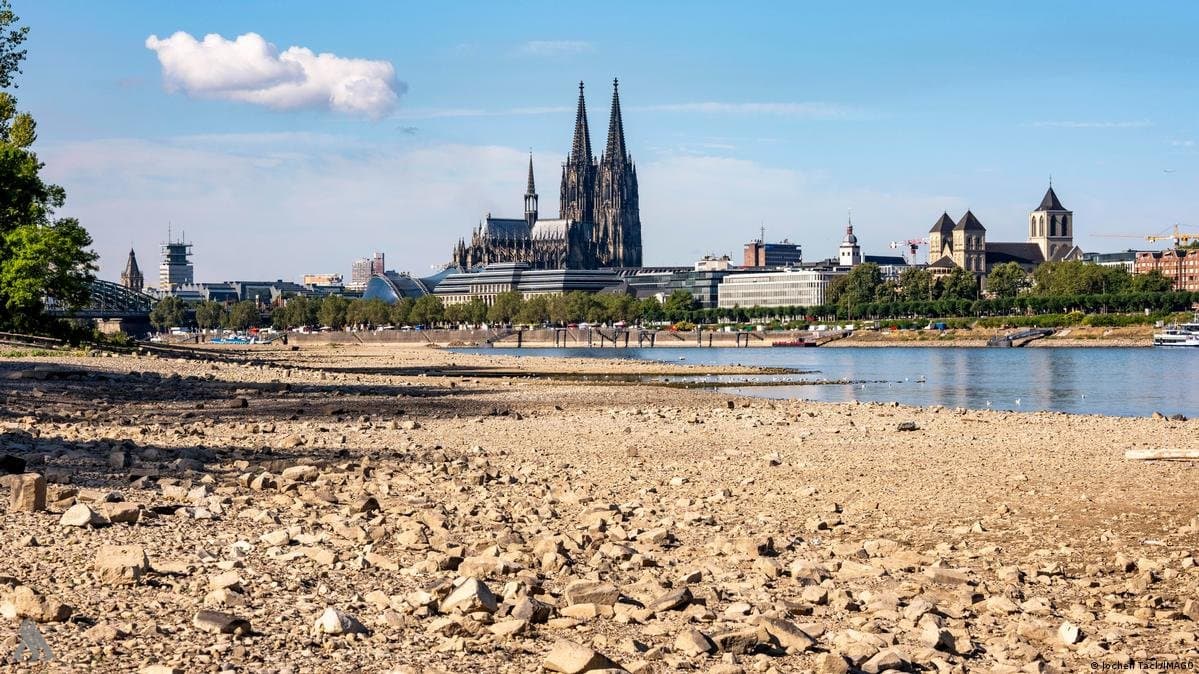 Germany Faces Rhine Water Shortage