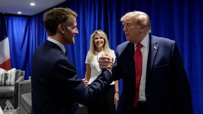 Macron and Trump discuss Strait reopening