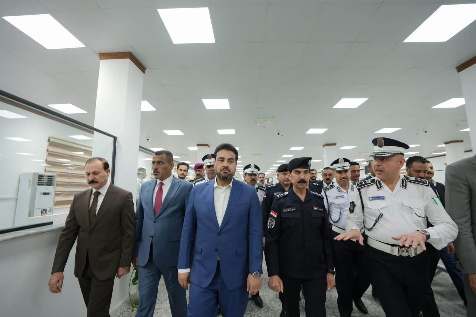 محافظ الأنبار يطلق مجمع الفلوجة للمرور