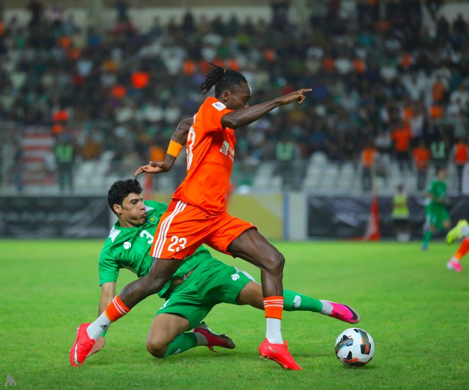 Four matches finish eighth round in Iraq League