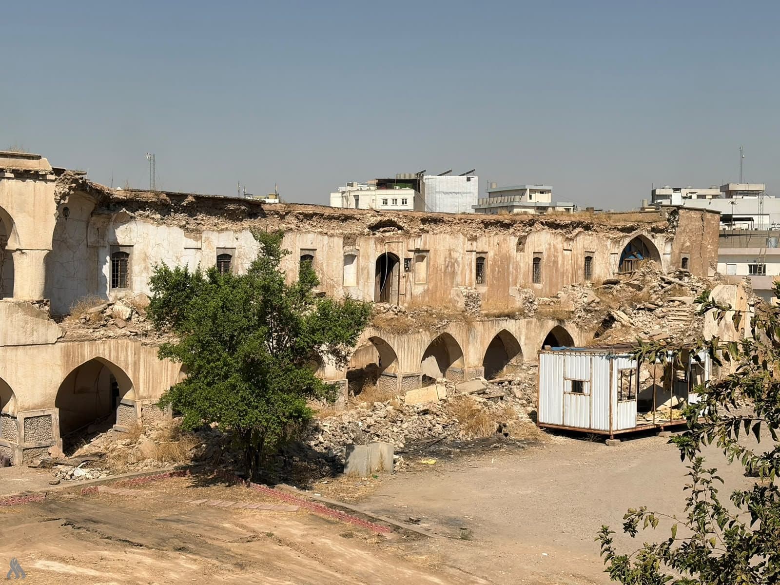 Kirkuk Barracks Faces Erosion Challenges