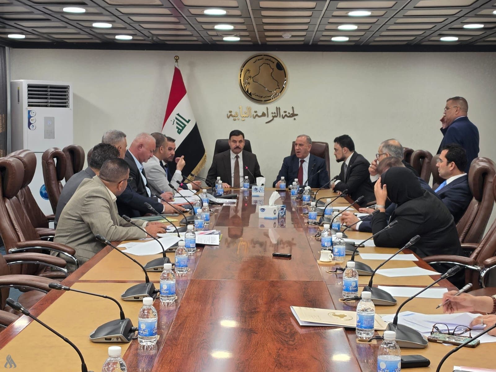 Iraqi Parliament Hosts Sewage Officials