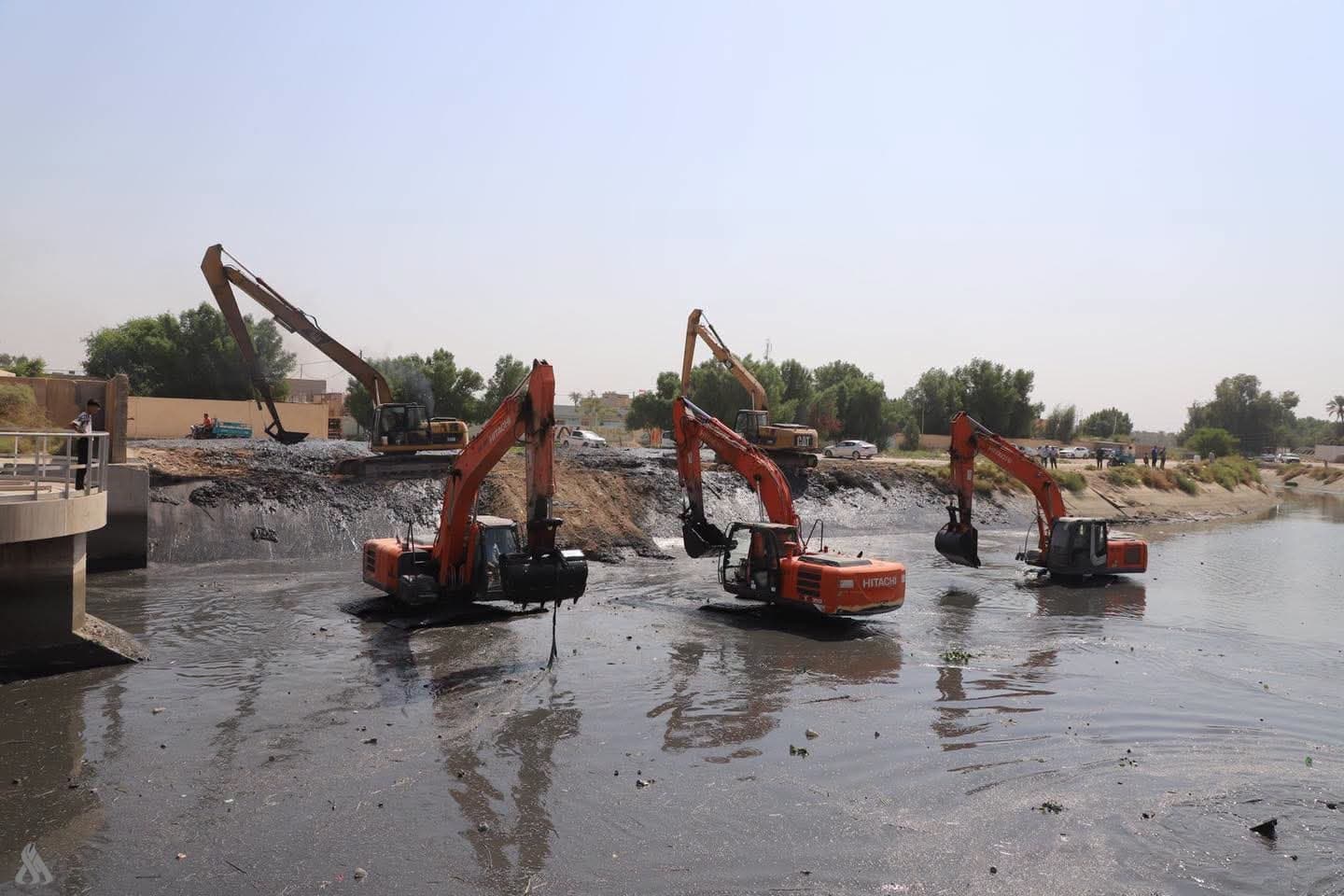 Iraq clears 5,000 m³ clay from riverbeds