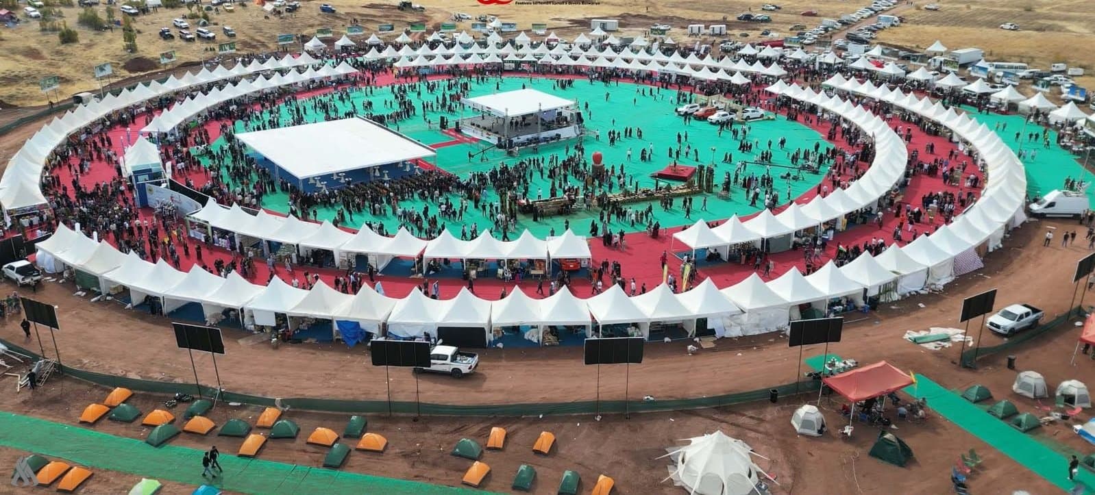 Duhok hosts 250 tents at Broari Bala Festival for farmers