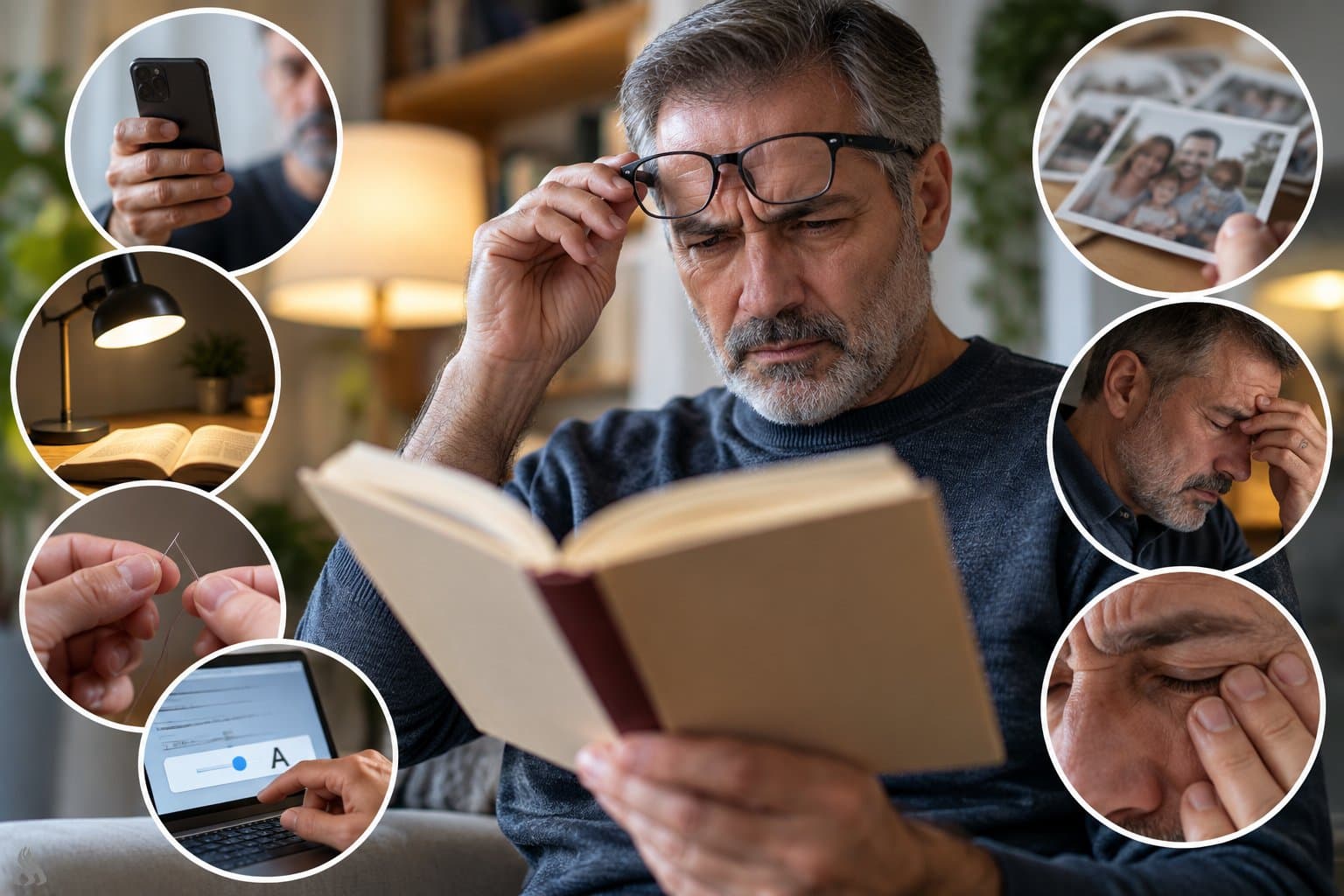 علامات تدل على حاجتك لنظارات قراءة